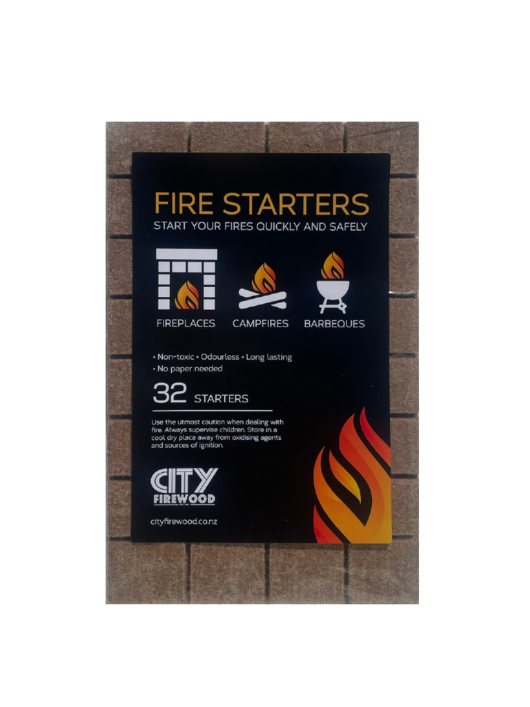 32pk Fire Starters City Firewood Christchurch Firewood Delivery